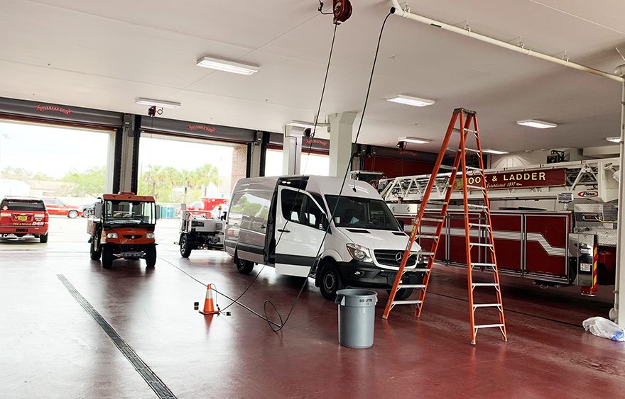 SEWER JETTING GREASE IN FIRE STATION CLEARWATER FL